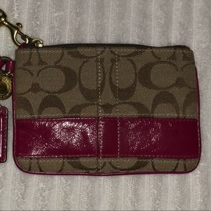 Coach wristlet